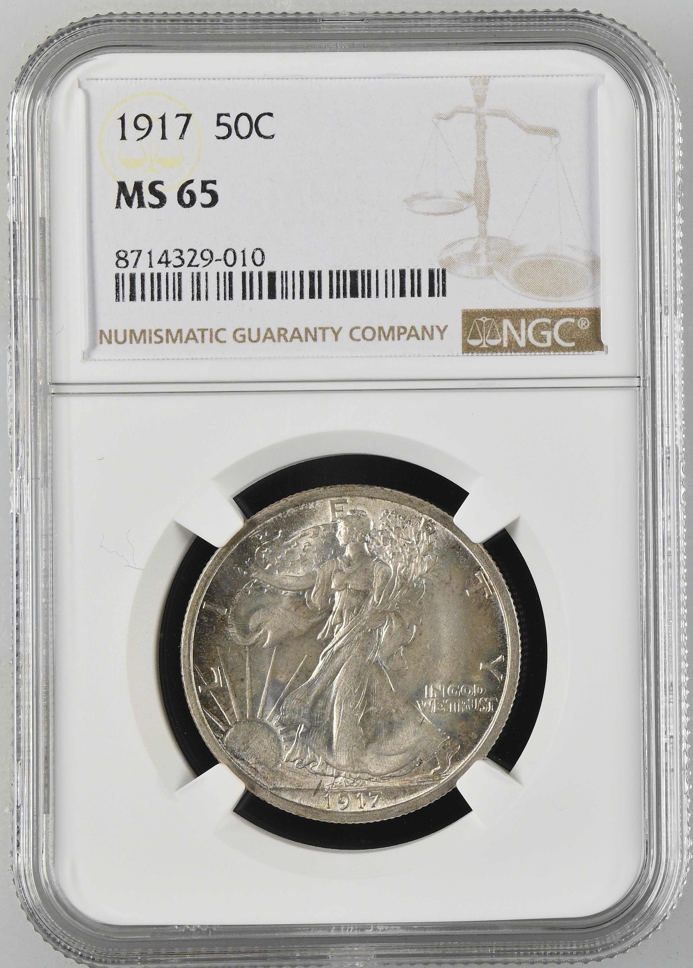 1917 50c MS