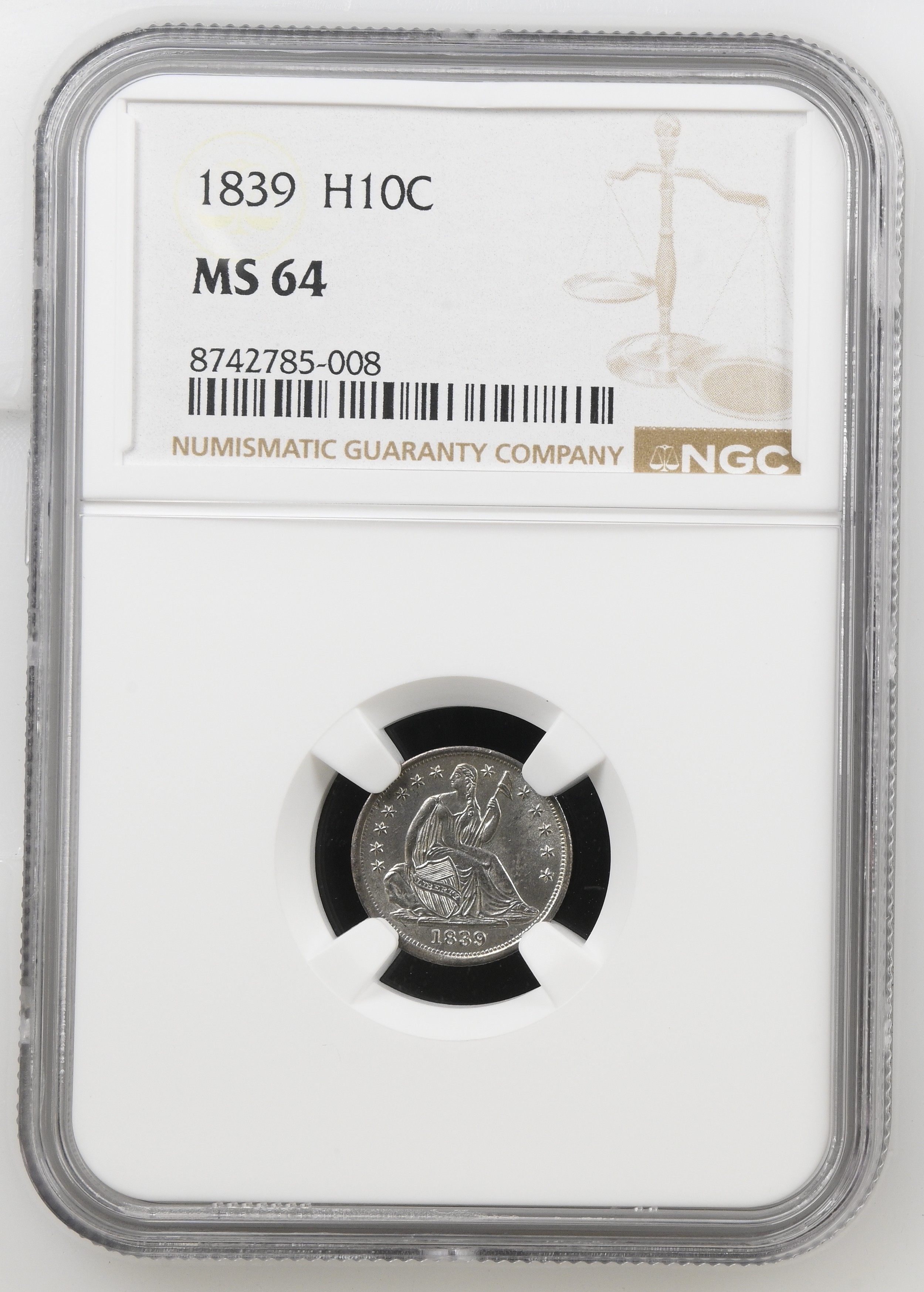 1839 H10c No Drapery MS