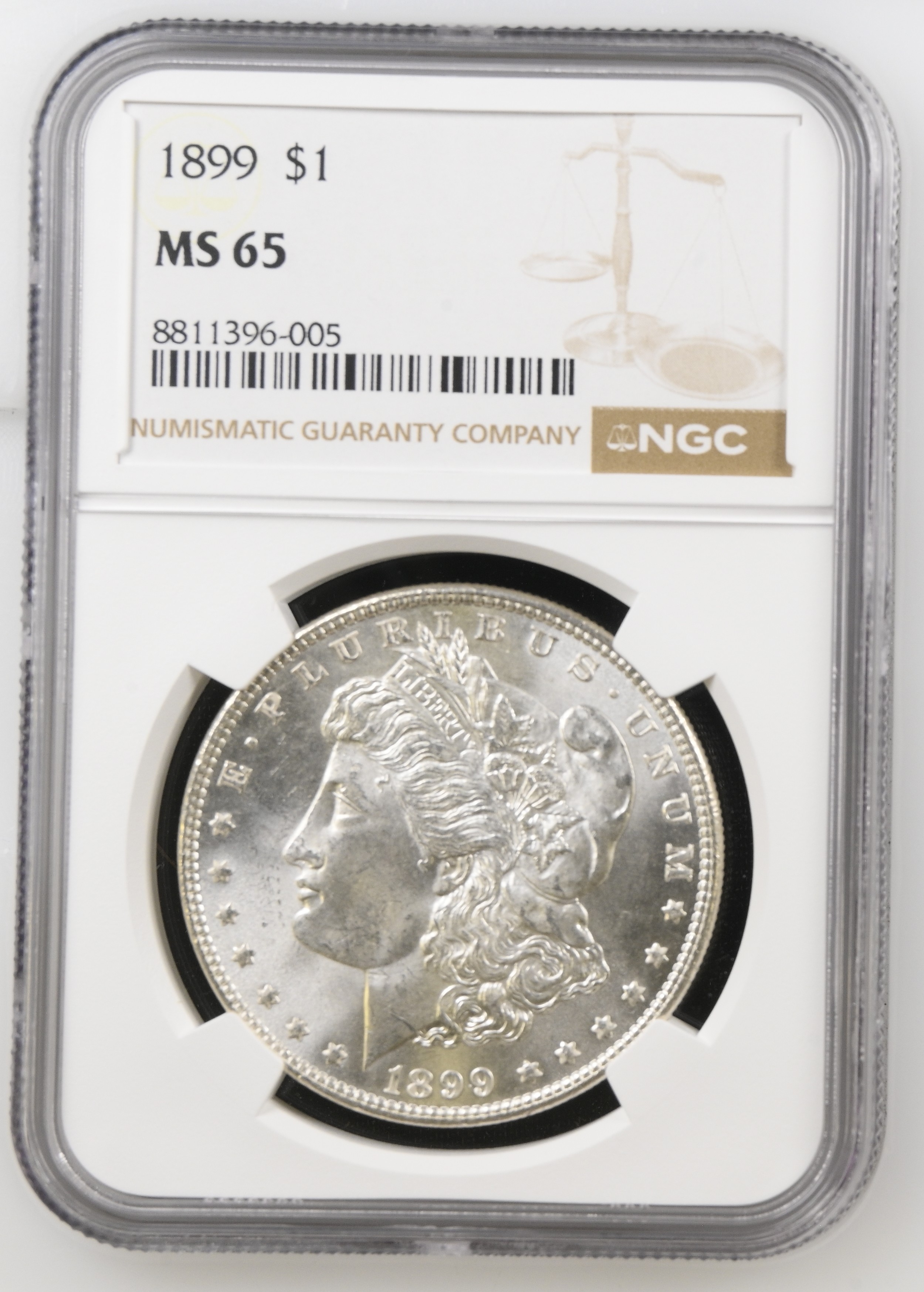 1899 $1 MS