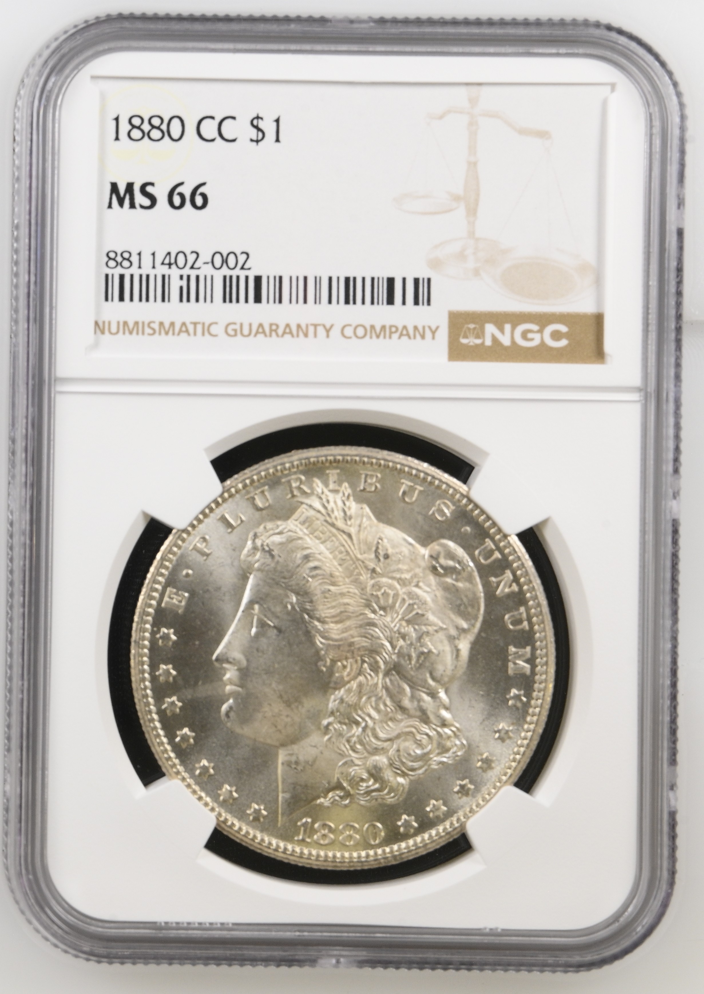 1880-CC $1 MS