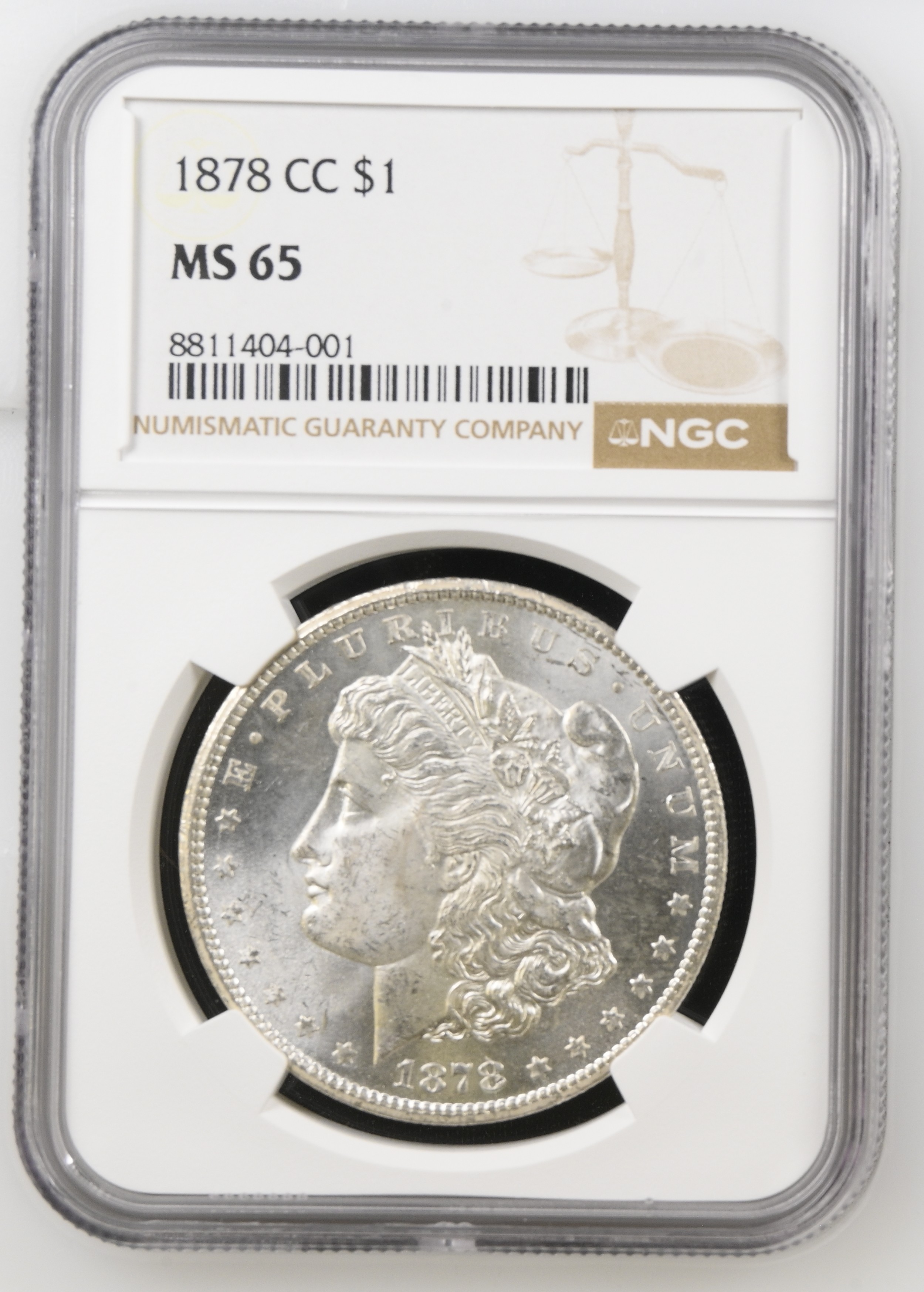 1878-CC $1 MS