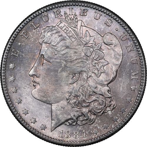 1884-S $1 MS